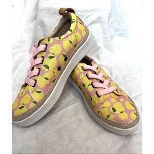 Spenco Ladies Malibu Lace Slip-On Gore-Lace Orthotic Shoes Multicolor Sz 8 NWOT